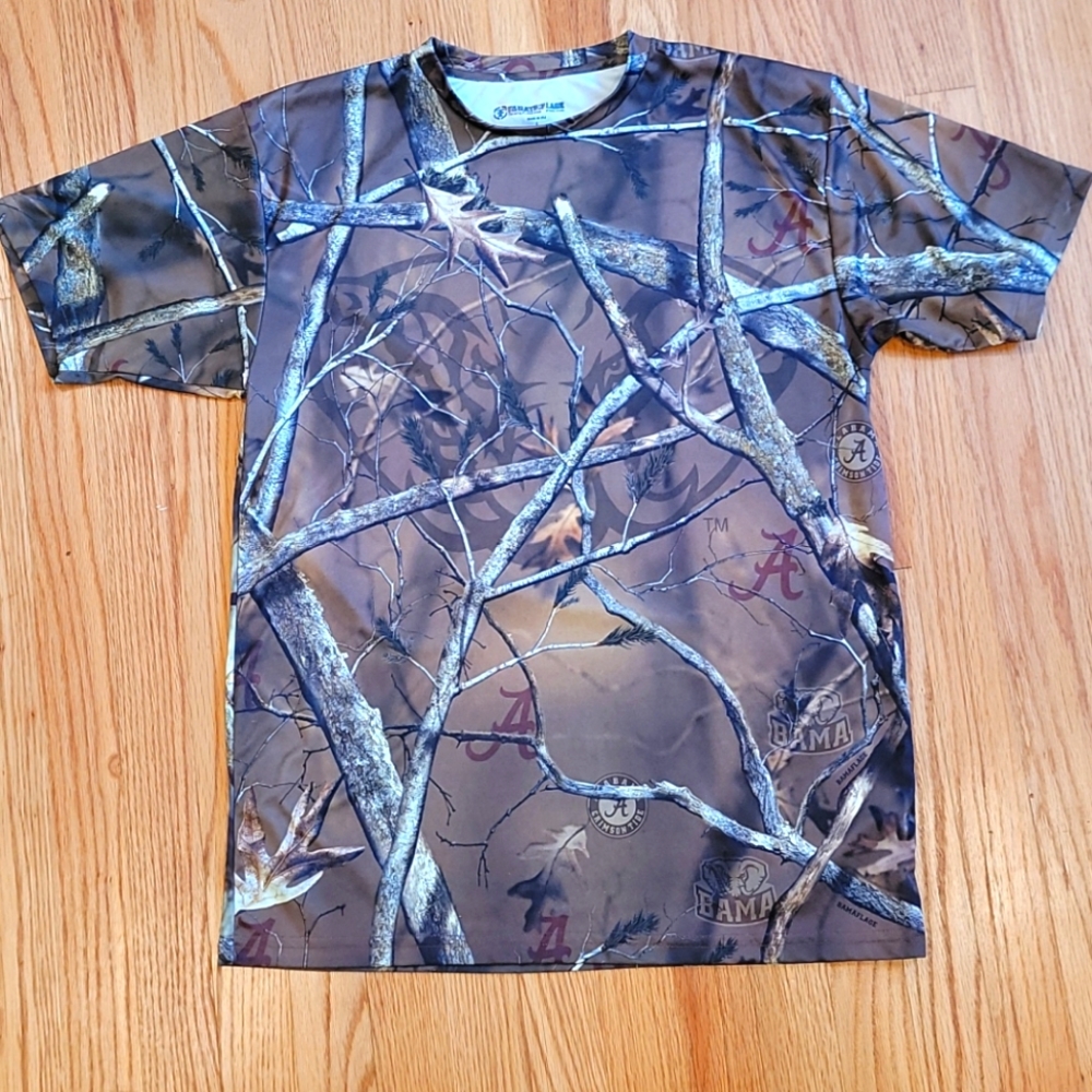 Alabama Crimson Tide Camo t-shirt